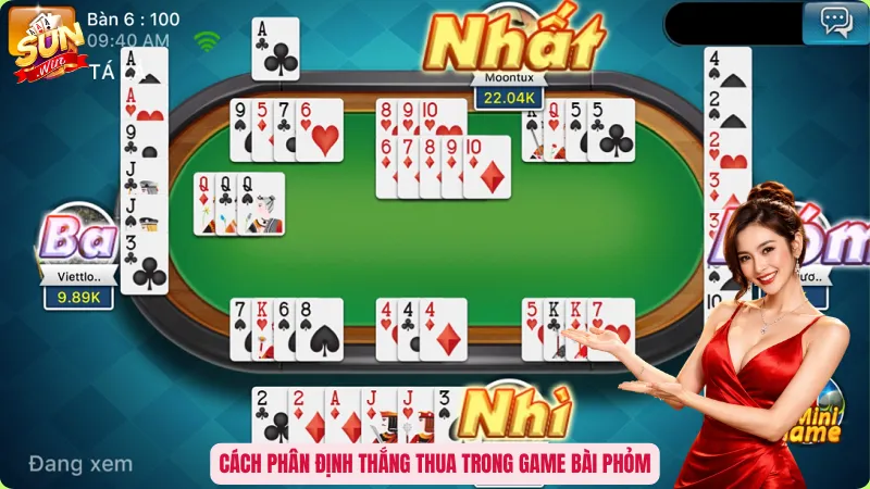 Chơi Phỏm Online - Nghệ Thuật Đấu Trí Đỉnh Cao Trên Sunwin 3 Cách phân định thắng thua trong game bài Phỏm