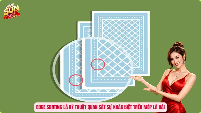 Edge Sorting Là Gì? Tìm Hiểu Kỹ Thuật Bị Cấm Khi Đánh Bạc Vì Quá Bá Đạo 1 Edge Sorting là kỹ thuật quan sát sự khác biệt trên mép lá bài
