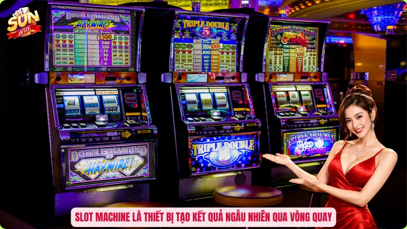 Slot Machine Là Gì? Khám Phá Cơ Chế Hoạt Động Của Máy Slot 1 Slot machine là thiết bị tạo kết quả ngẫu nhiên qua vòng quay