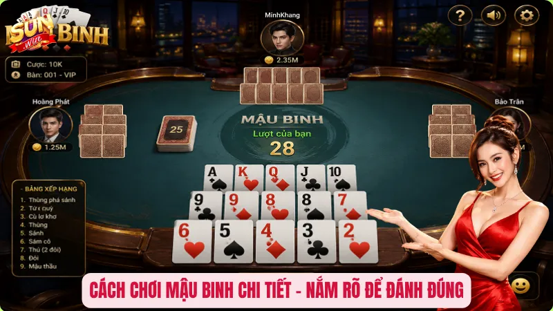 Cách Chơi Mậu Binh – Hiểu Luật Trong Tay, Thắng Gọn Trong Ván 2 Cách chơi Mậu Binh chi tiết – Nắm rõ để đánh đúng