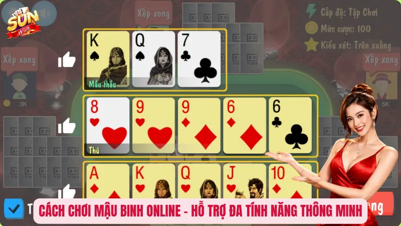 Cách Chơi Mậu Binh – Hiểu Luật Trong Tay, Thắng Gọn Trong Ván 4 Cách chơi Mậu Binh online – Hỗ trợ đa tính năng thông minh