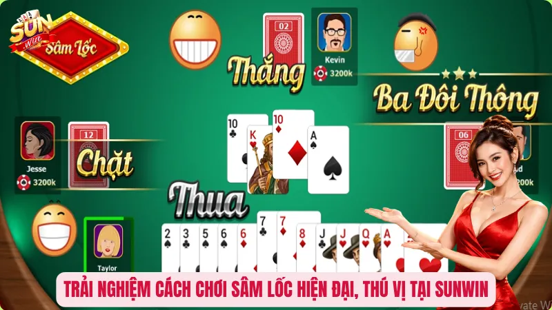 Cách Chơi Sâm Lốc - Tổng Hợp Quy Tắc Nhập Môn Chuẩn Xác 4 Trải nghiệm cách chơi Sâm Lốc hiện đại, thú vị tại Sunwin