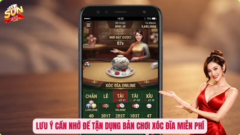 Chơi Xóc Đĩa Miễn Phí - Bí Quyết “Luyện Tay” Trước Khi Nạp Tiền 5 Lưu ý cần nhớ để tận dụng bản chơi xóc đĩa miễn phí