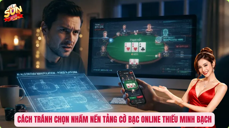 Cờ Bạc Online Có Bịp Không? Bóc Tách Sự Thật Gây Nhiều Bất Ngờ! 4 Cách tránh chọn nhầm nền tảng cờ bạc online thiếu minh bạch