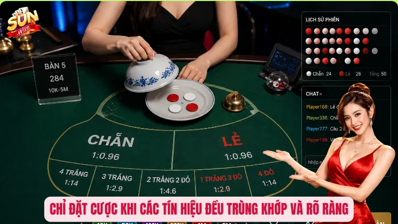 Công Thức Đánh Xóc Đĩa Online – Quy Trình Chuẩn Để Không Bao Giờ “Gãy” 4 Chỉ đặt cược khi các tín hiệu đều trùng khớp và rõ ràng
